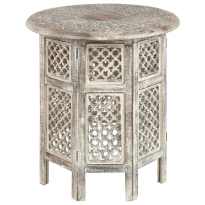 Buffet Pensile Mango Wood Side Table Light SANTRA