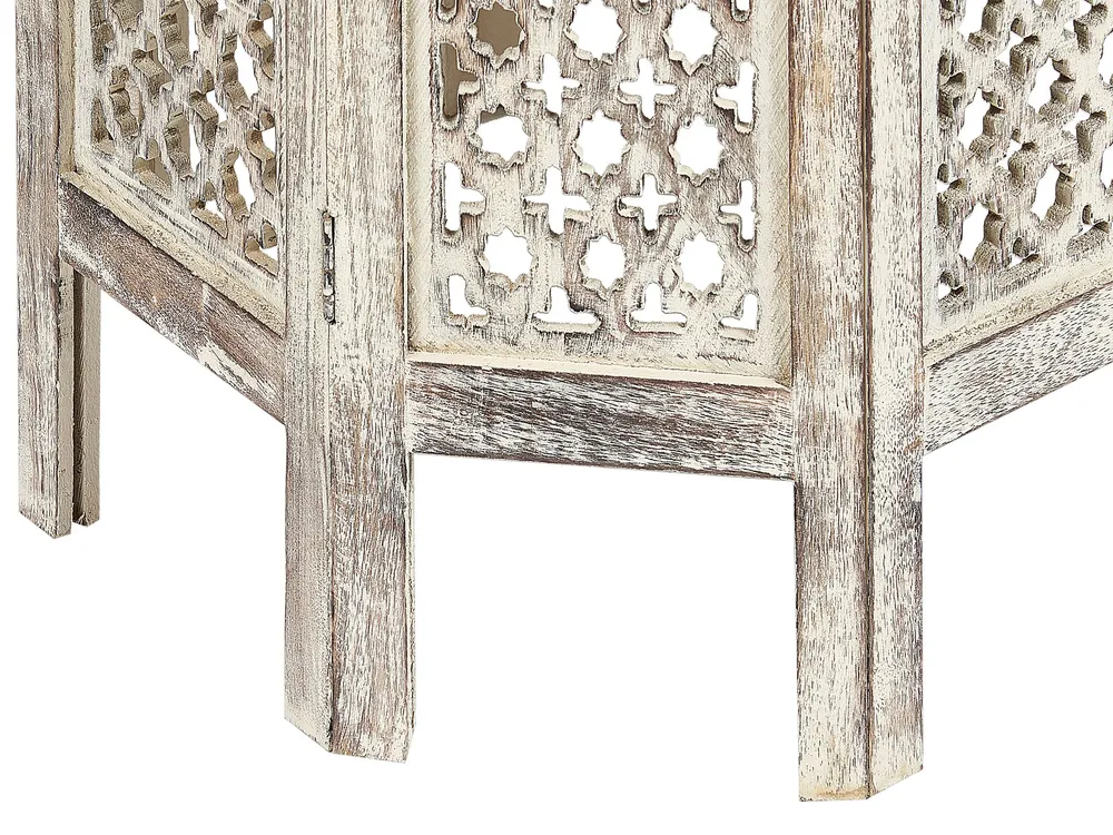 Buffet Pensile Mango Wood Side Table Light SANTRA
