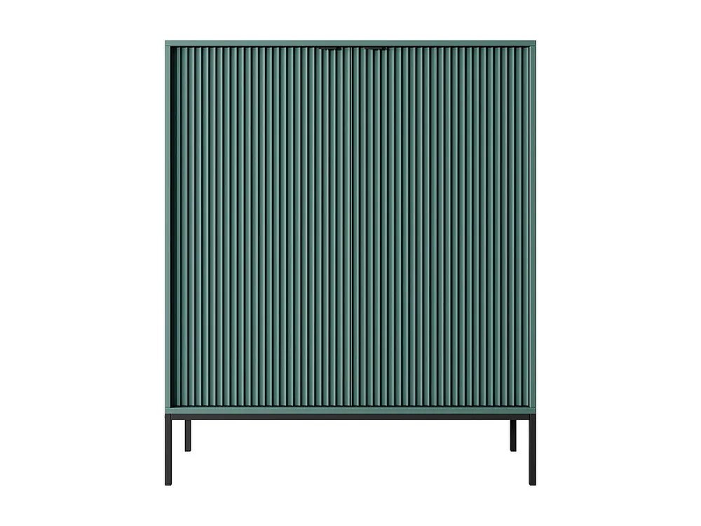 Credenza AVON SB104 2D 104x39x125 Verde con Cassetti Soft-Close