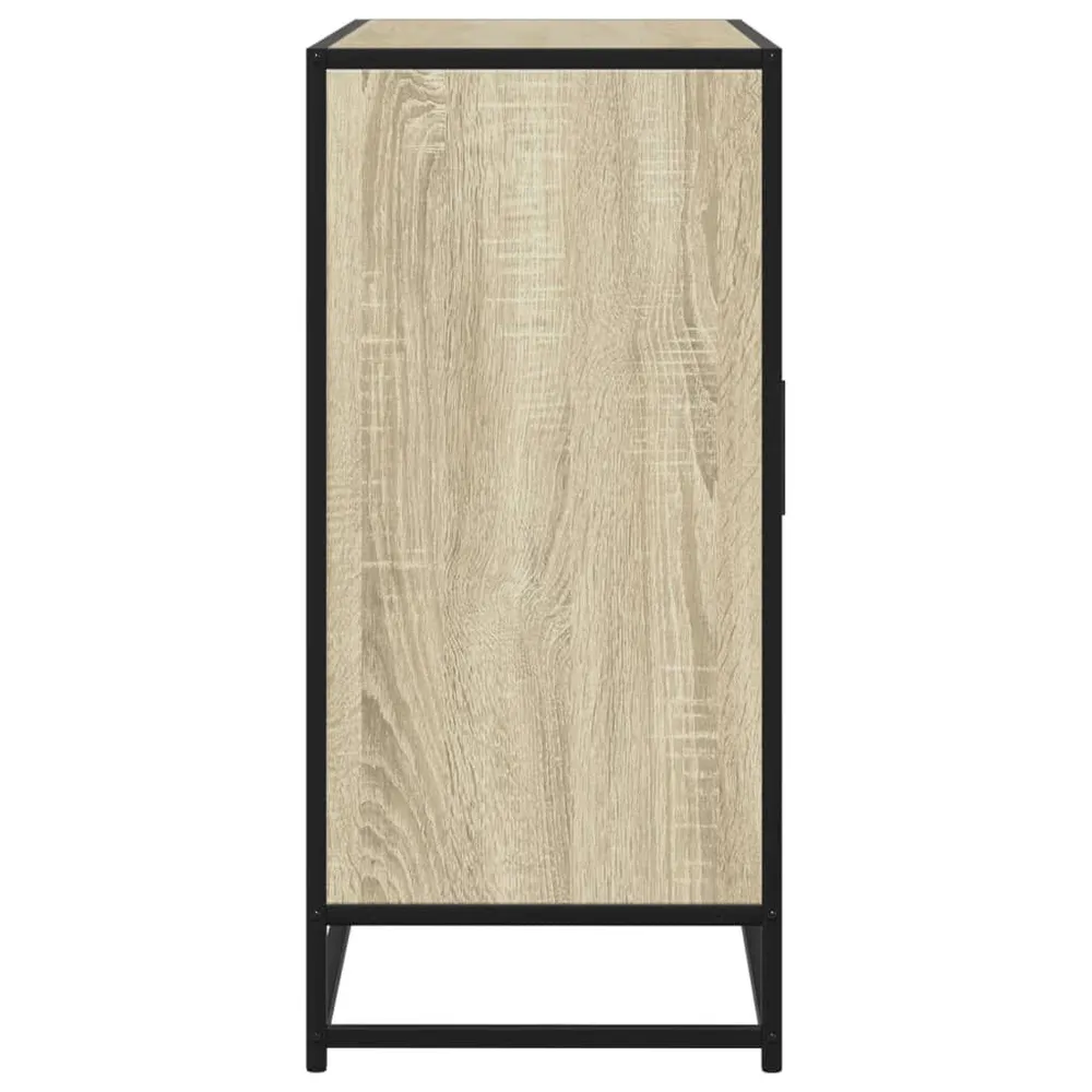 Credenza Rovere Sonoma 92x35x76 cm Legno Multistrato