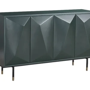 Credenza Vetrina Credenza STILIG SB150 4D 150x40x88 Verde