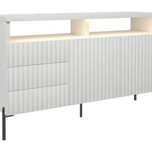Credenza Zenith SB150 2D3S 150x45x89 Bianco per 6-8 Persone