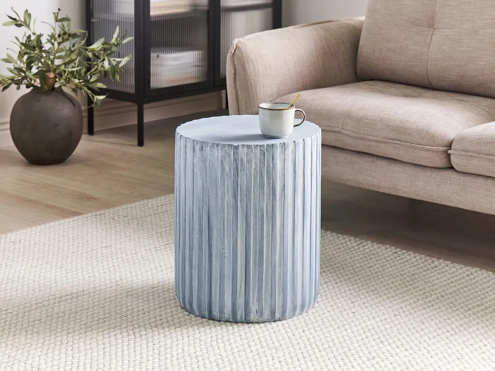 Design Moderno e Funzionale Accent Side Table Grey AMARO