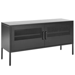 2 Door Metallo Sideboard Black MORLEY