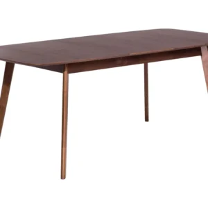 Extending Dining Table 150/190 x 90 cm Dark Wood MADOX