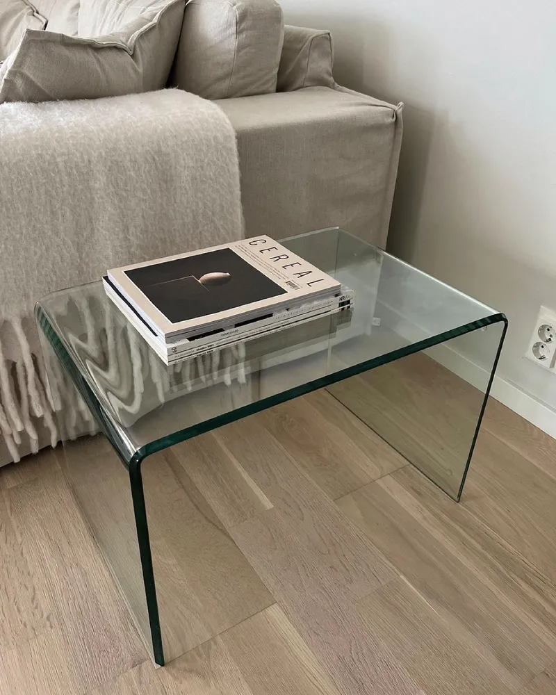 Glass Side Table LOURDES