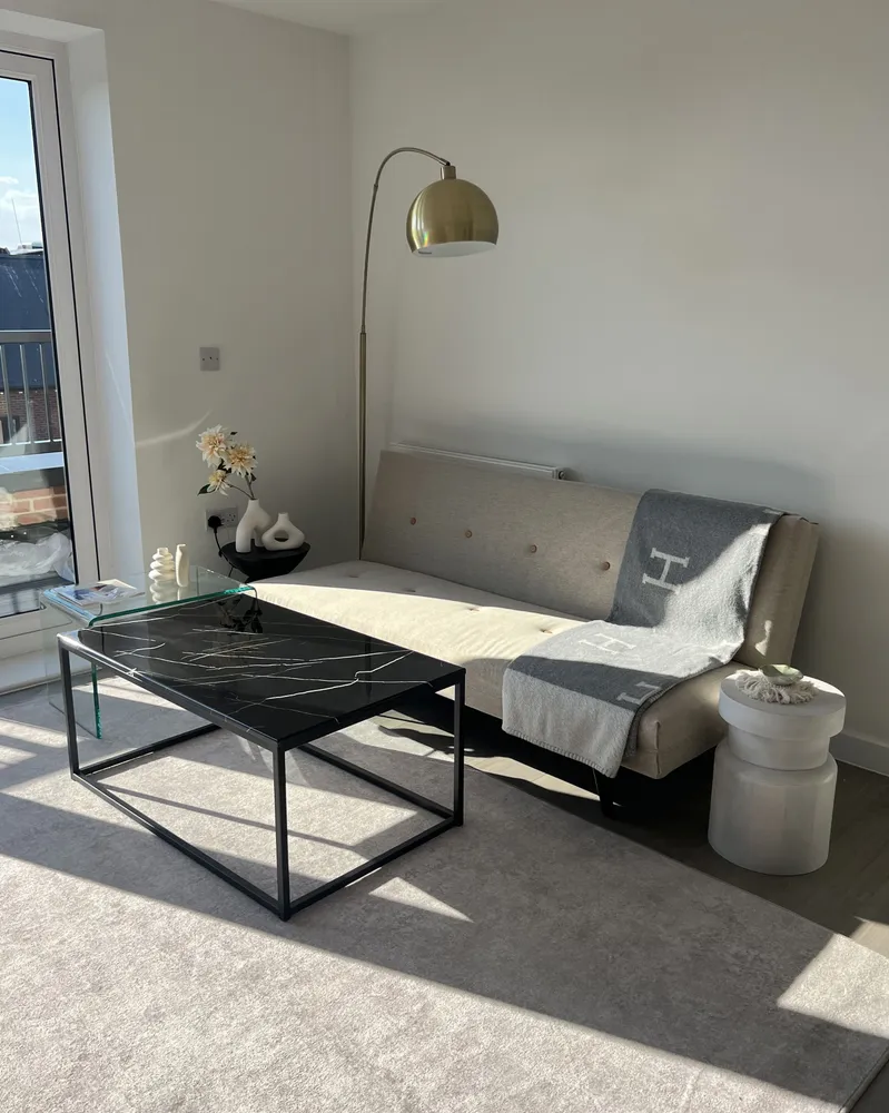 Glass Side Table LOURDES