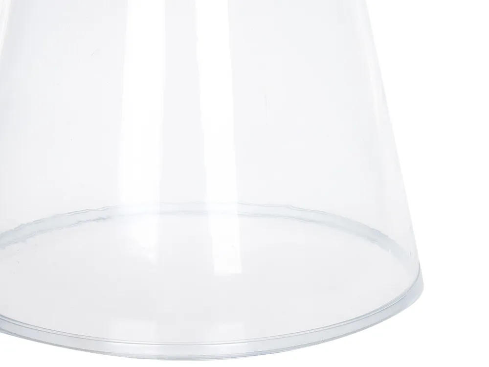 Glass Side Table Transparent LAGUNA
