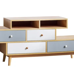 Isola Cucina 4 Drawer Sideboard Brown IRVINE