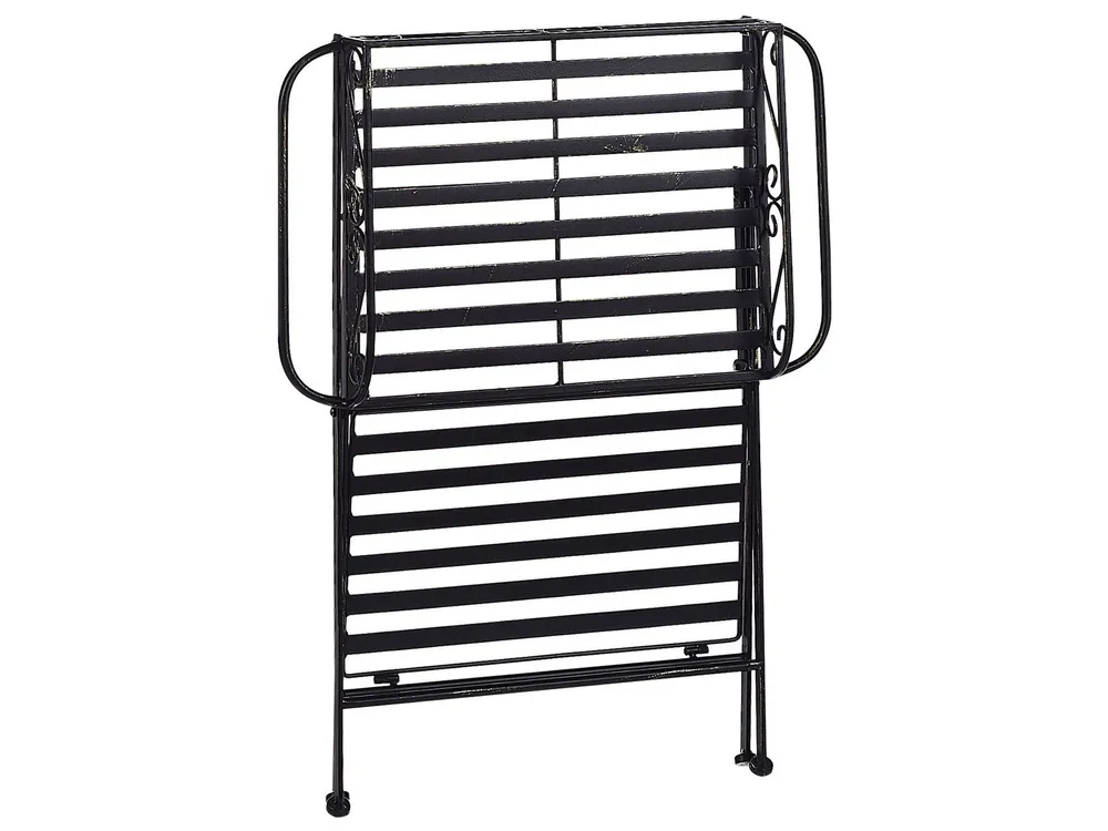 Metal Side Table Black ANCUD