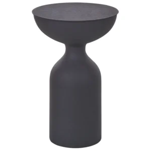 Metal Side Table Black COTA