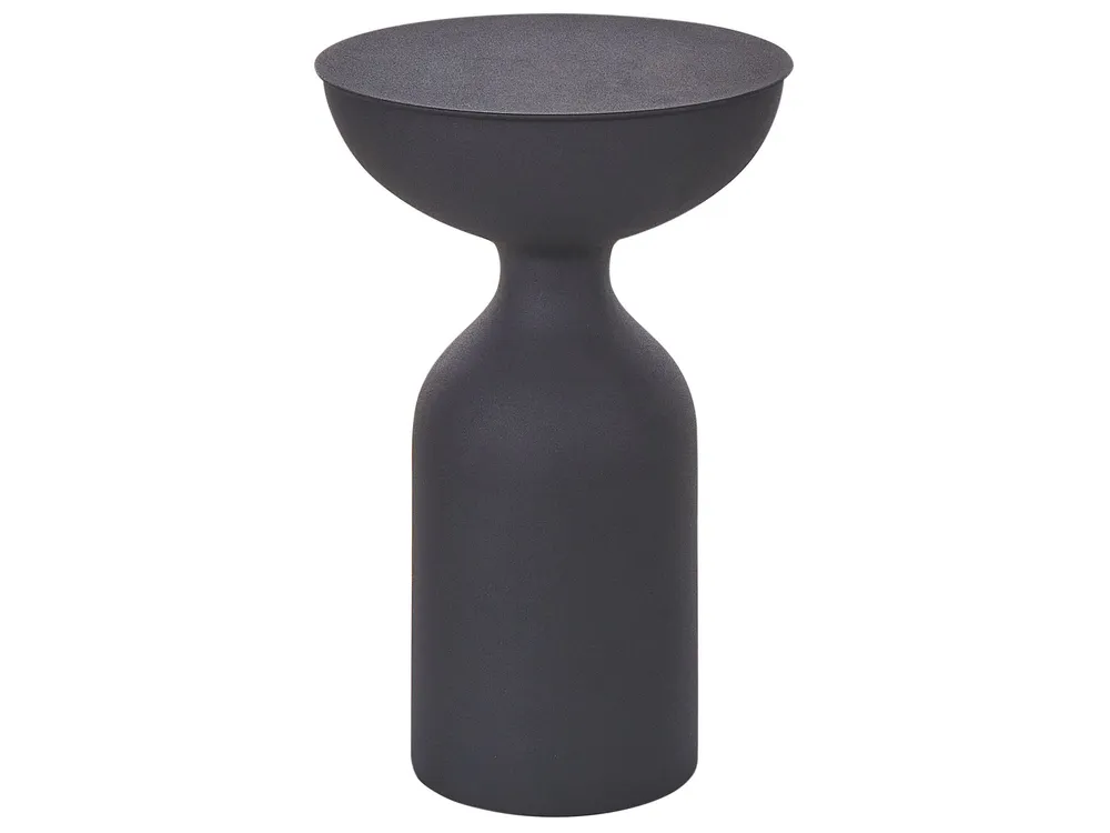 Metal Side Table Black COTA