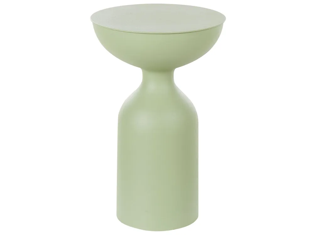Metal Side Table Green COTA
