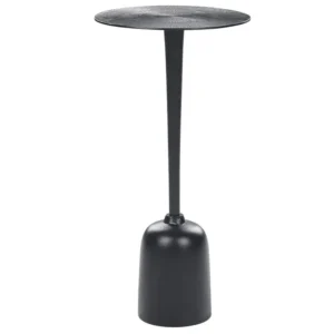 Metal Side Table Nero notte SELWYN