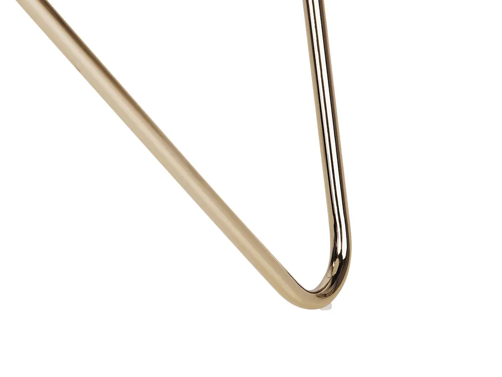 Set Sala da Pranzo Side Table Nero puro Gold MERIDIAN II