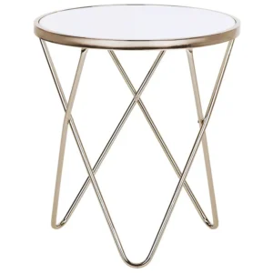 Side Table White Gold MERIDIAN II