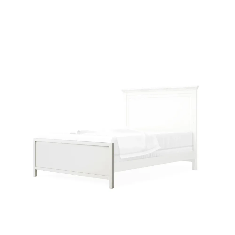 Silva Adattabile Low Profile Footboard White