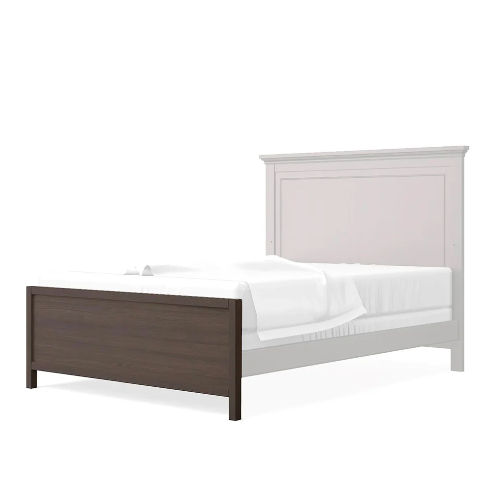 Silva Low-profile Footboard Aqua Ardesia