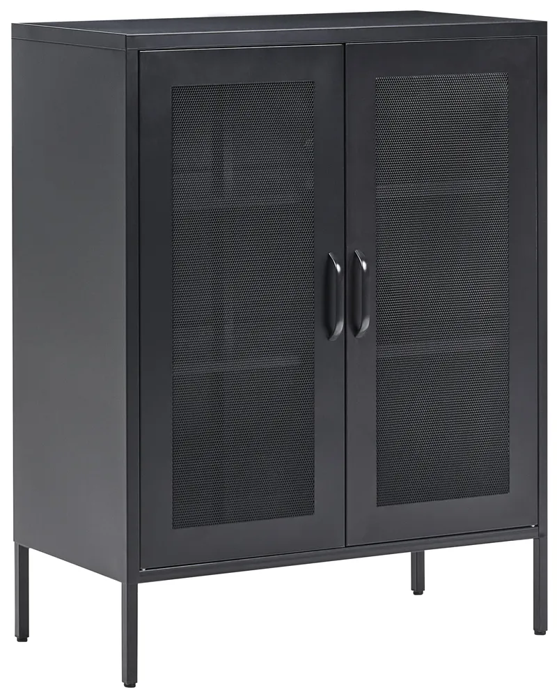 Steel Sideboard Black WAKATIPU