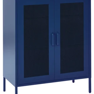 Steel Sideboard Navy Blue WAKATIPU