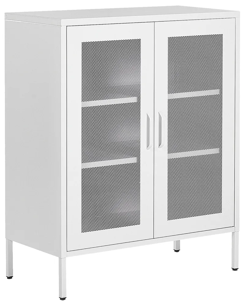 Steel Sideboard White WAKATIPU