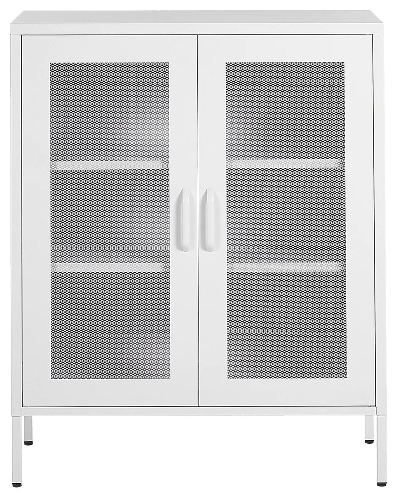 Steel Sideboard White WAKATIPU