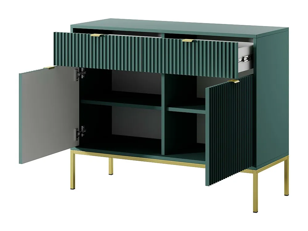 Tavolo Allungabile Credenza AVON SB104 2D2D 104x39x83 Verde