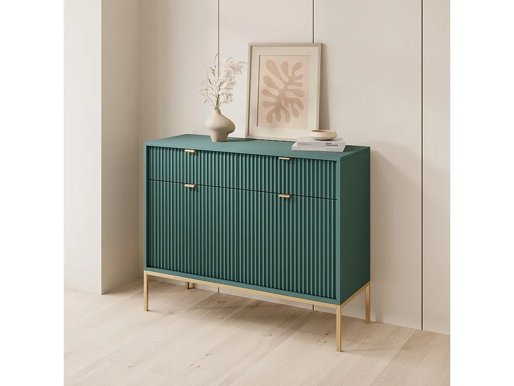 Tavolo Allungabile Credenza AVON SB104 2D2D 104x39x83 Verde