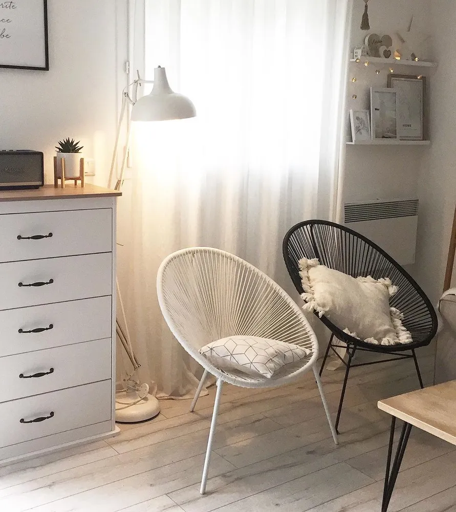 Tavolo Allungabile 5 Drawer Chest White SHARON