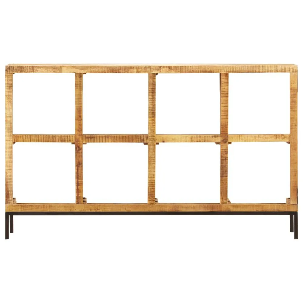 Certificato PEFC/FSC Credenza 160x25x95 cm Legno Massello di Mango
