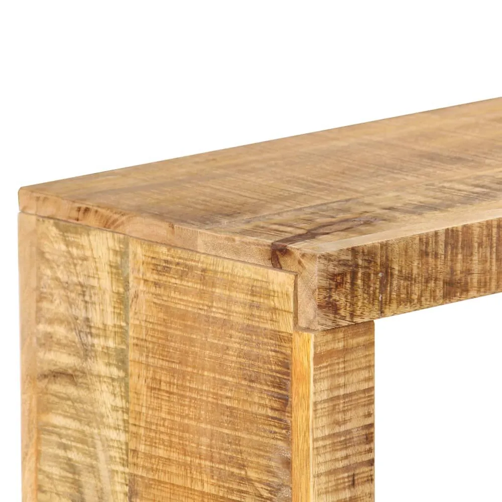Certificato PEFC/FSC Credenza 160x25x95 cm Legno Massello di Mango