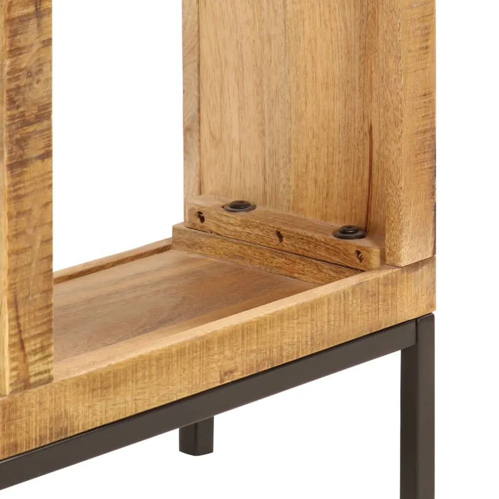 Certificato PEFC/FSC Credenza 160x25x95 cm Legno Massello di Mango