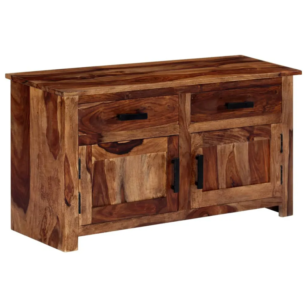 Credenza 100x30x50 cm Legno Massello Made Italy
