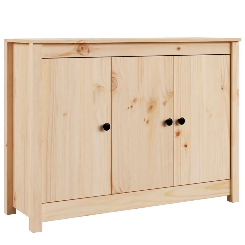 Credenza 100x35x74 cm Legno Massello di Pino