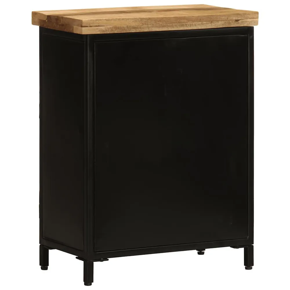 Credenza 55x30x71 cm Legno Massello di Mango per 6-8 Persone