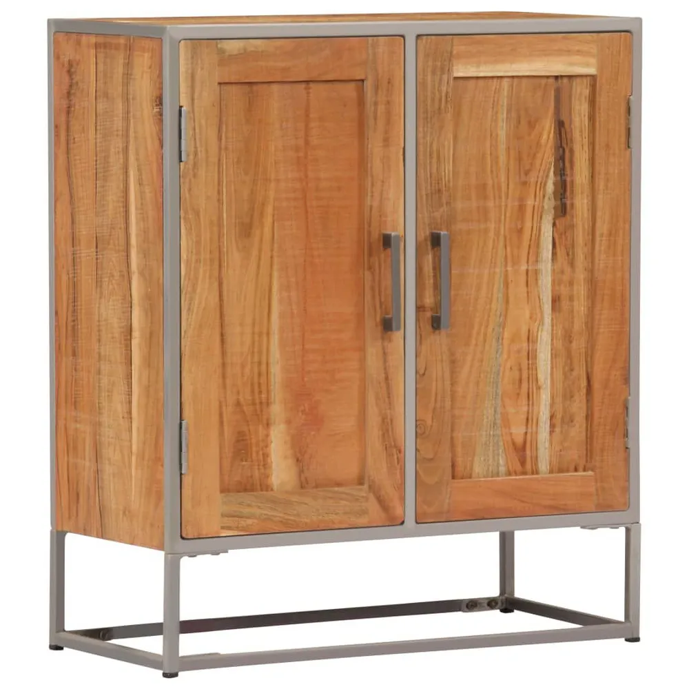 Credenza 65x30x75 cm Legno Massello di Acacia