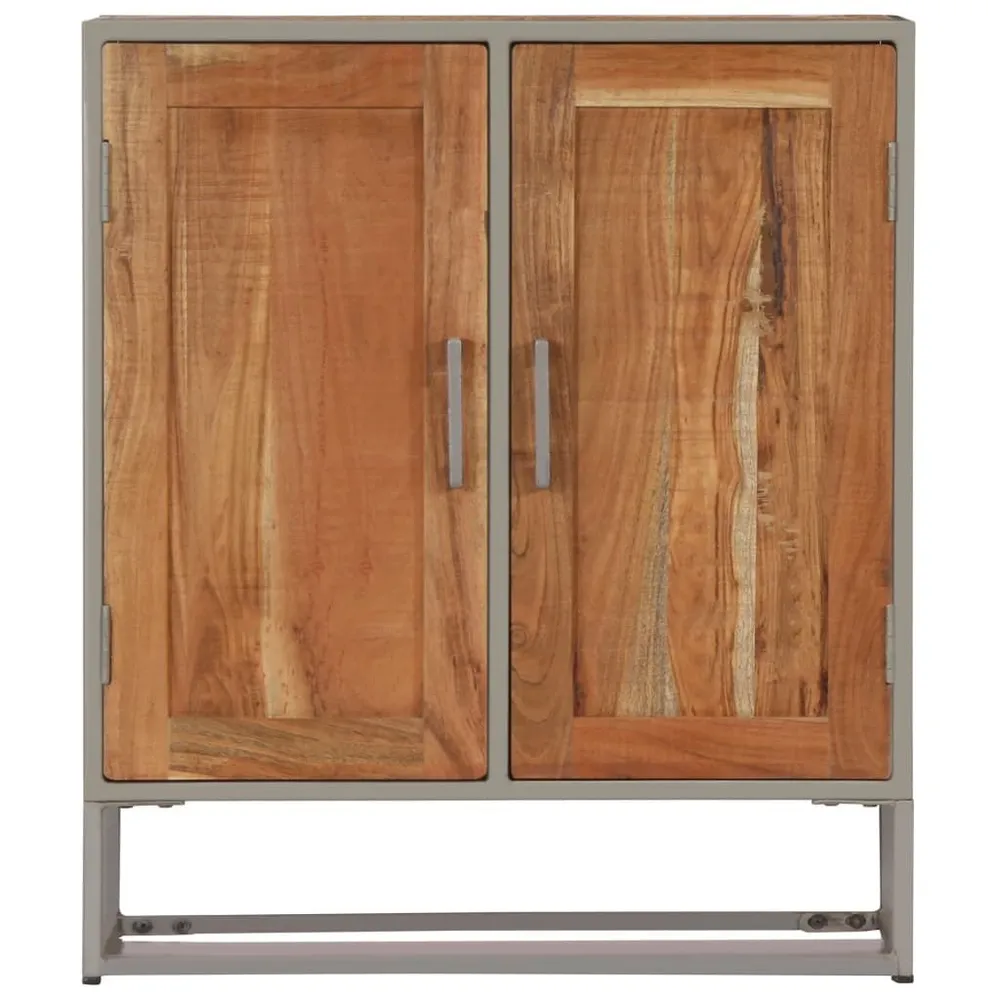 Credenza 65x30x75 cm Legno Massello di Acacia