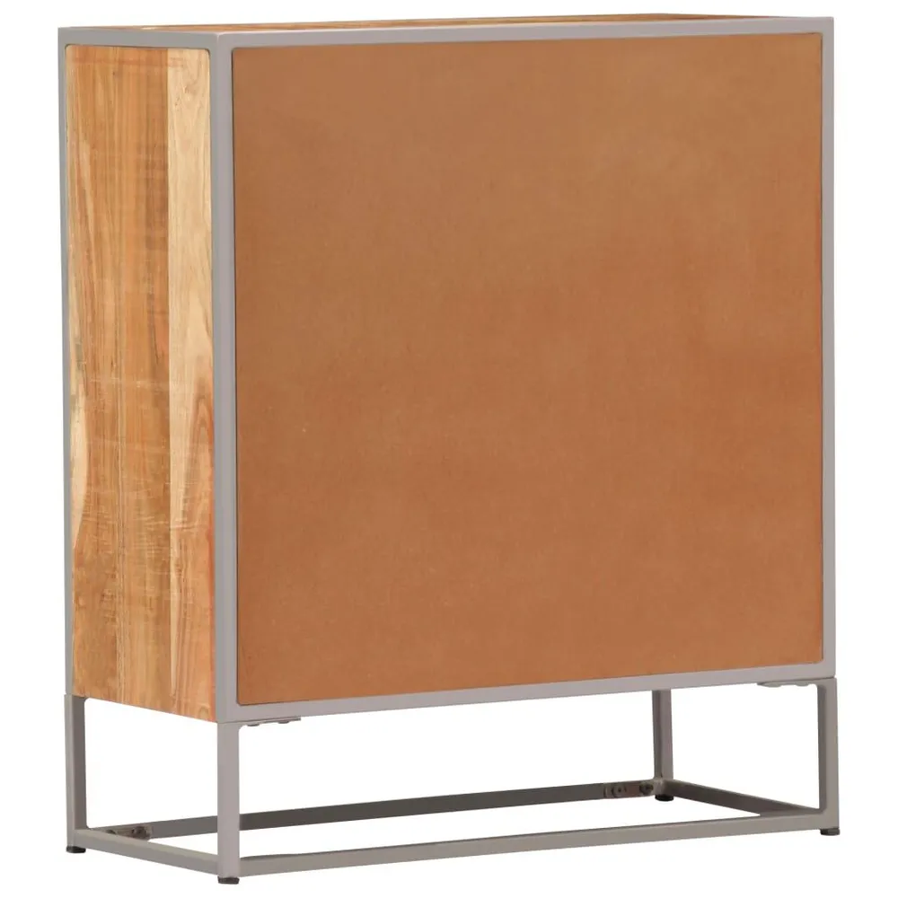 Credenza 65x30x75 cm Legno Massello di Acacia