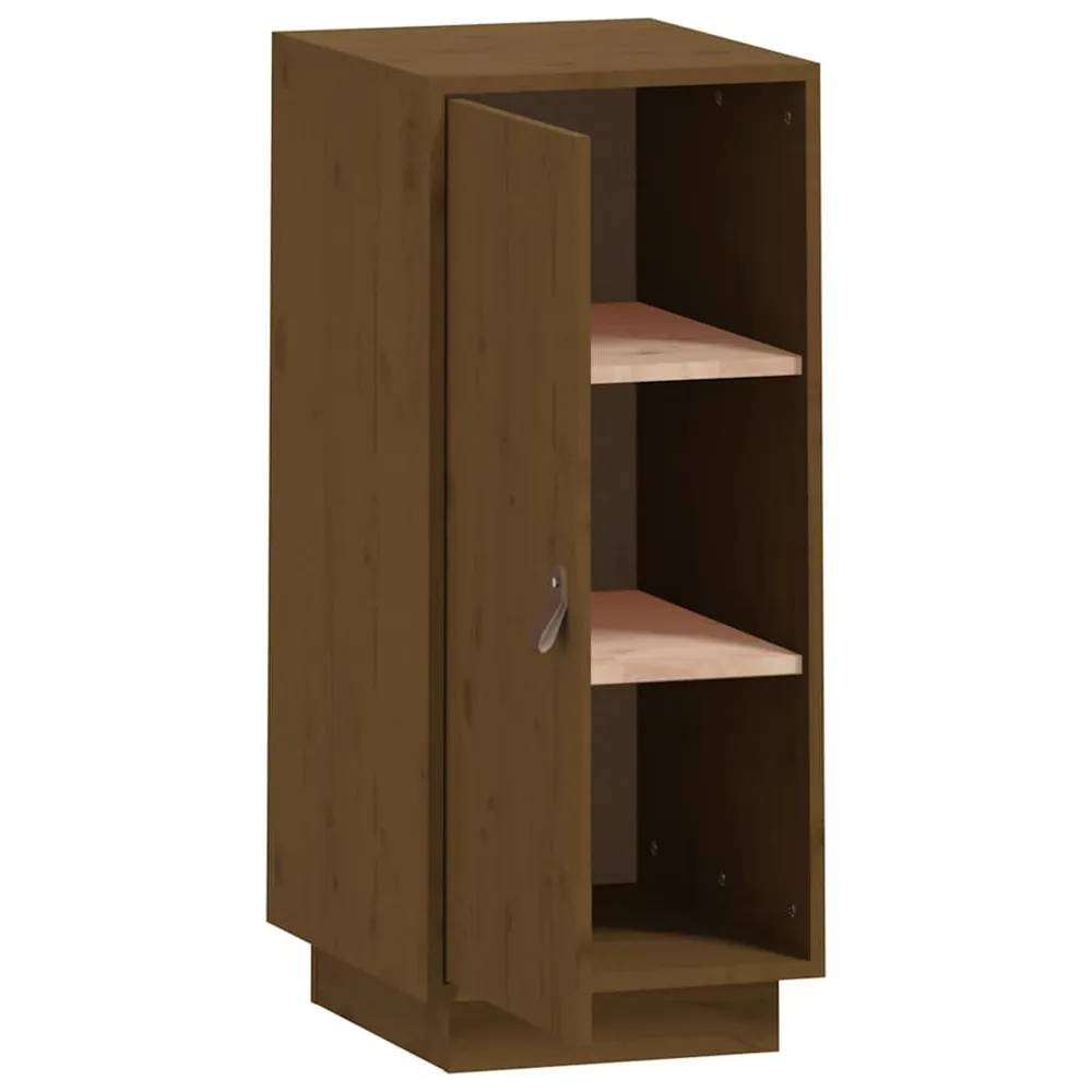 Credenza ambra 34x40x75 cm Legno Massello di Pino
