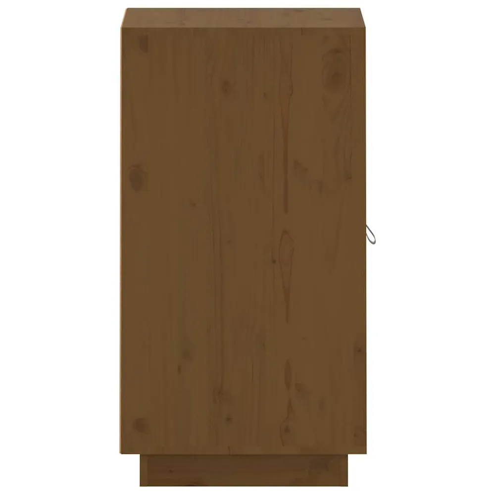 Credenza ambra 34x40x75 cm Legno Massello di Pino