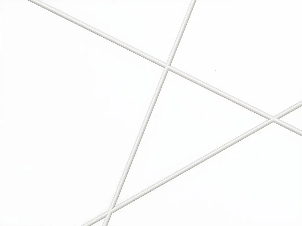 Credenza 4 ante e 4 scaffali Bianco laccato CANTIANO con Cassetti Soft-Close