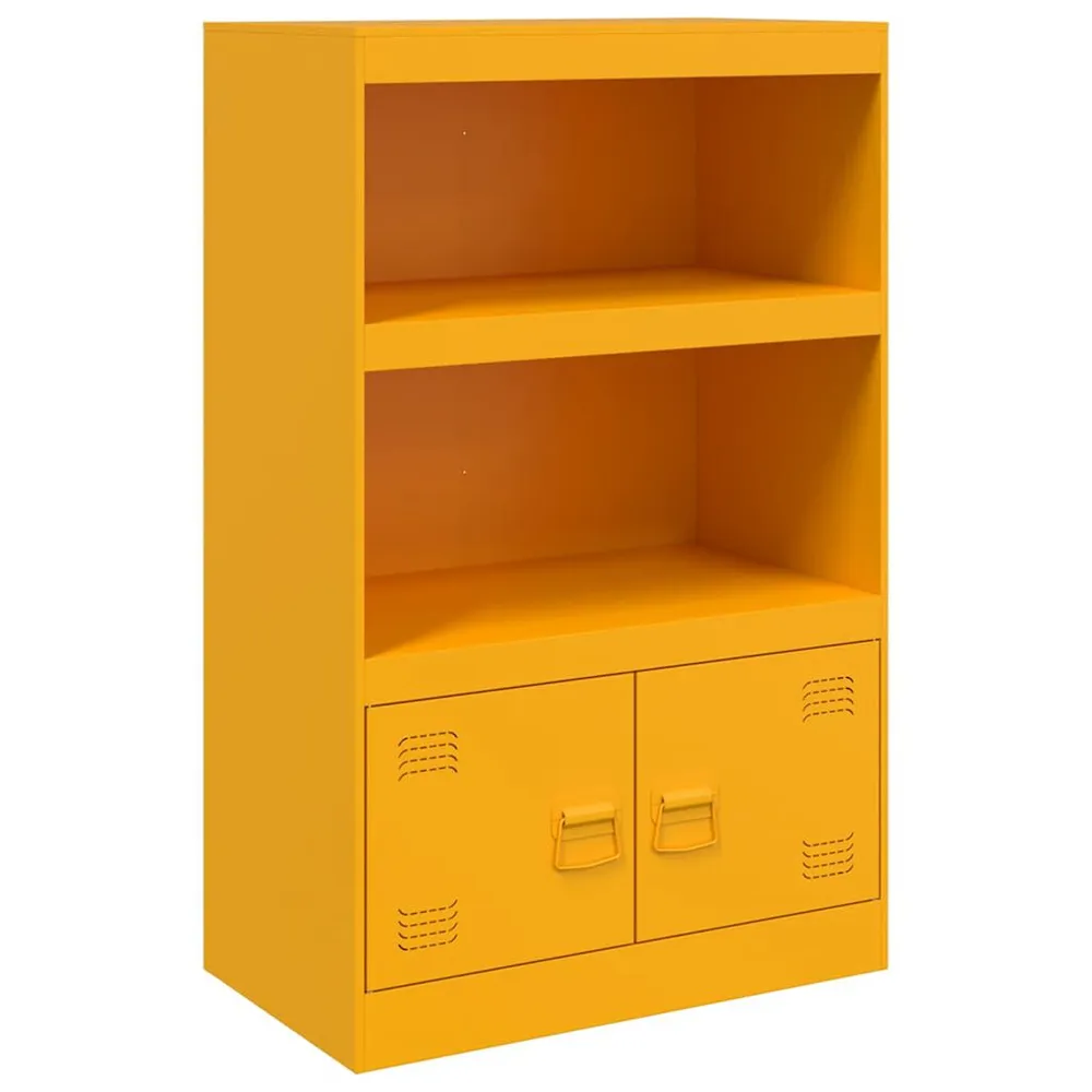 Credenza Antracite 67x39x107 cm Acciaio