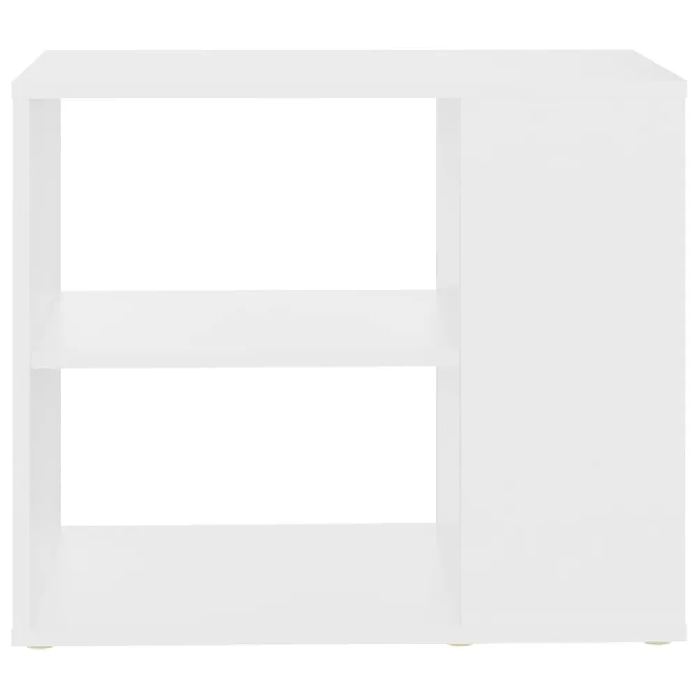 Credenza Bianca 60x30x50 cm Legno Multistrato