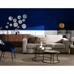 Credenza di design effetto noce L180 cm COMO Noce Naturale