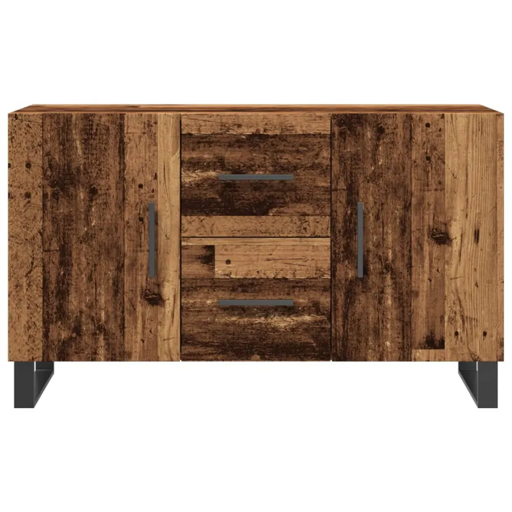 Credenza Legno Antico 100x36x60 cm Legno Multistrato