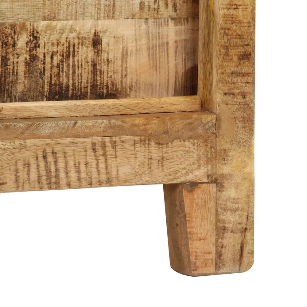 Credenza Legno Massello di Mango 160x40x80 cm per 6-8 Persone