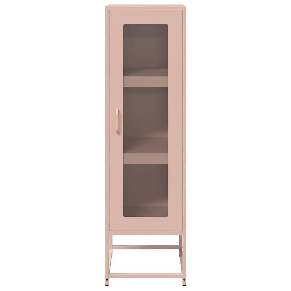 Credenza Rosa 36x39x123 cm Acciaio Laminato Gelido