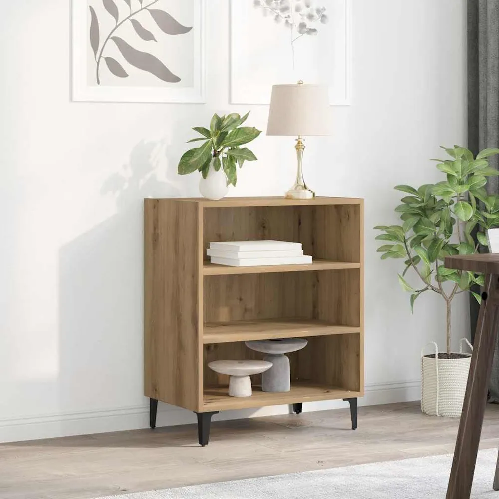 Credenza Rovere Artigianale 57x35x75 cm Truciolato