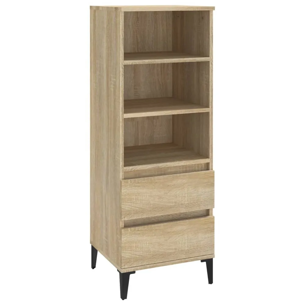 Credenza Rovere Sonoma 40x36x110 cm Legno Multistrato