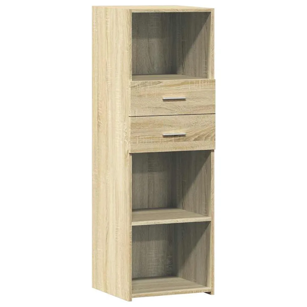 Credenza Rovere Sonoma 40x42,5x124 cm Legno Multistrato